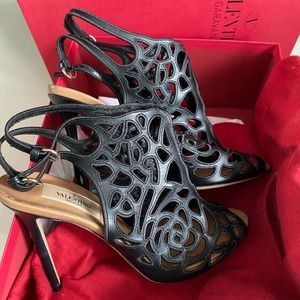 Brand New Valentino Open-Toe Pumps